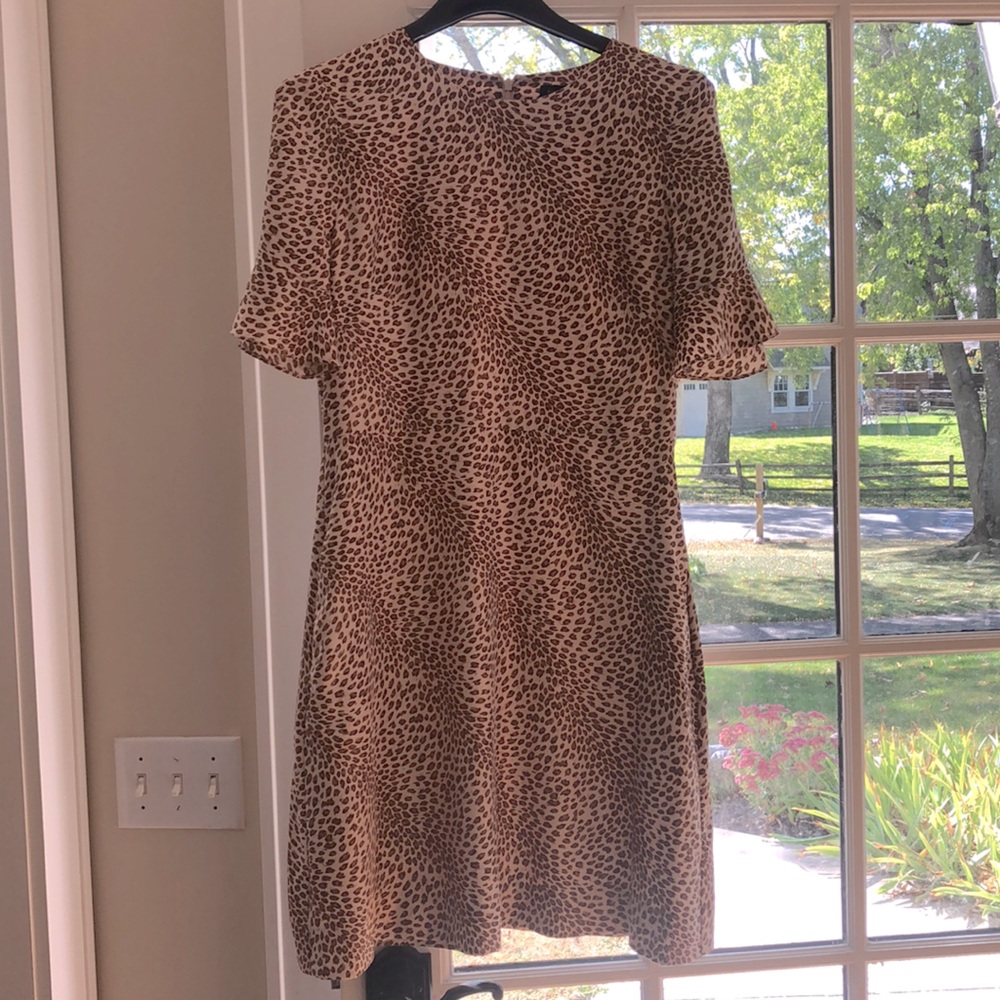 Banana Republic animal print dress size 8